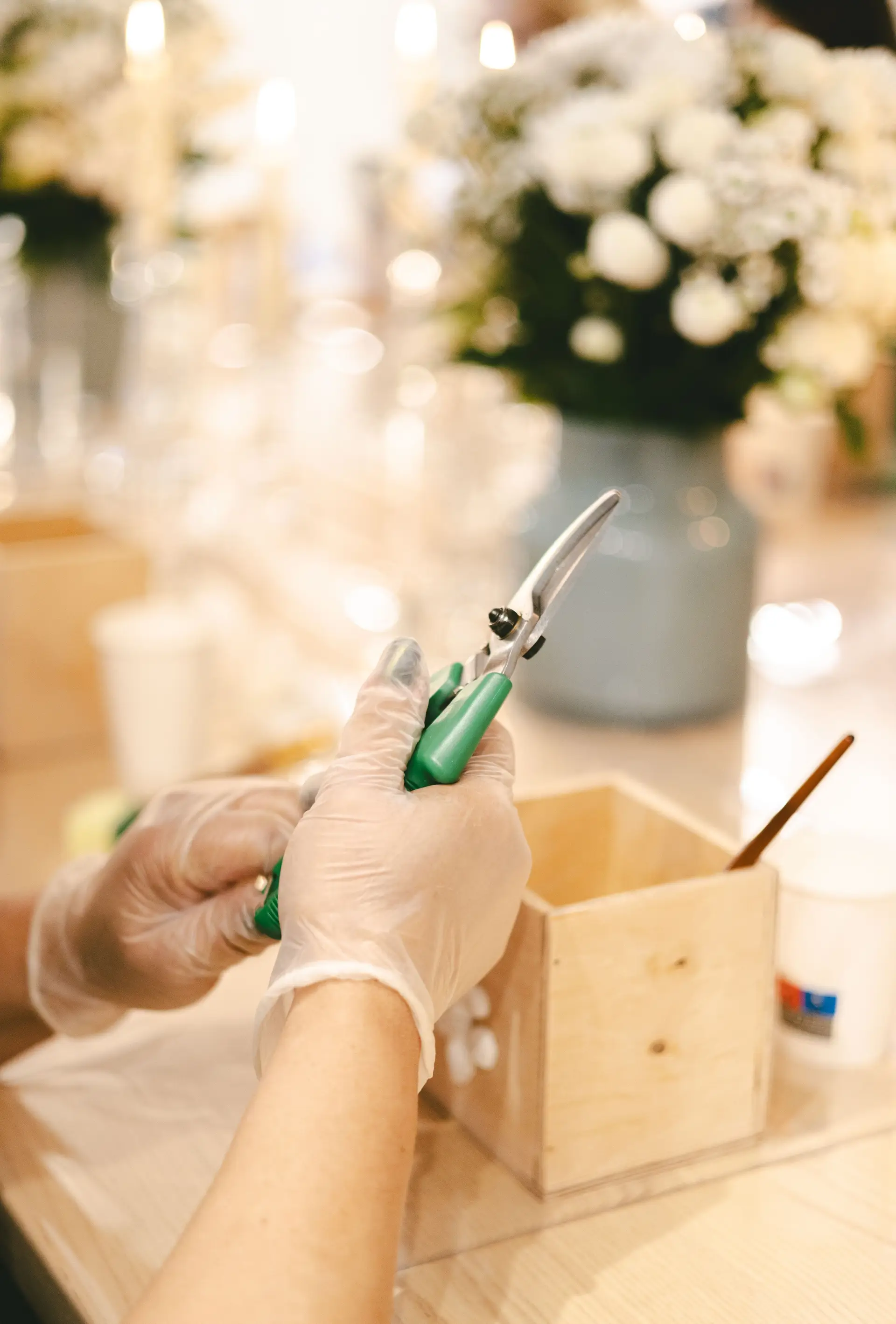 Precision floral trimming