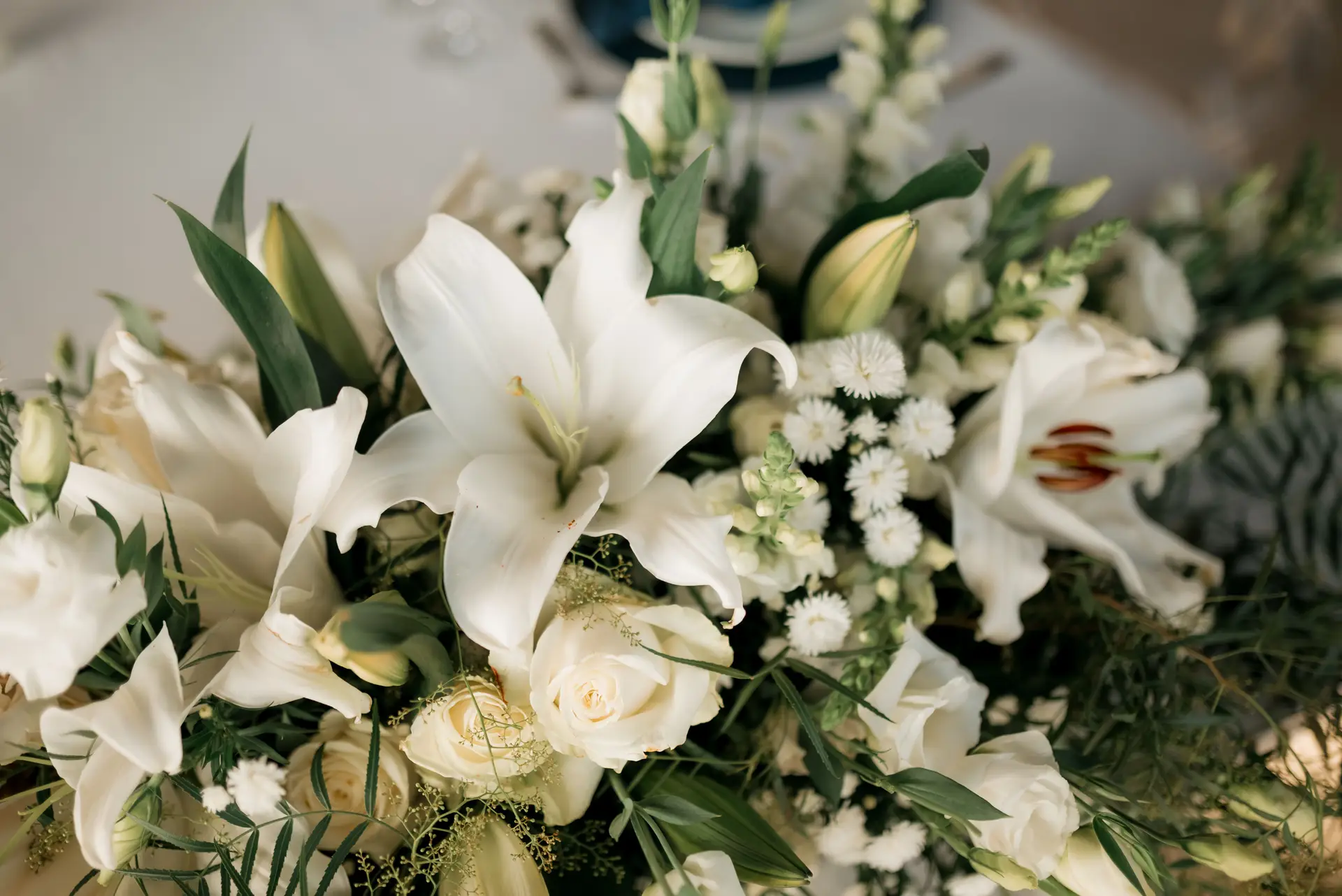 Office reception flowers
