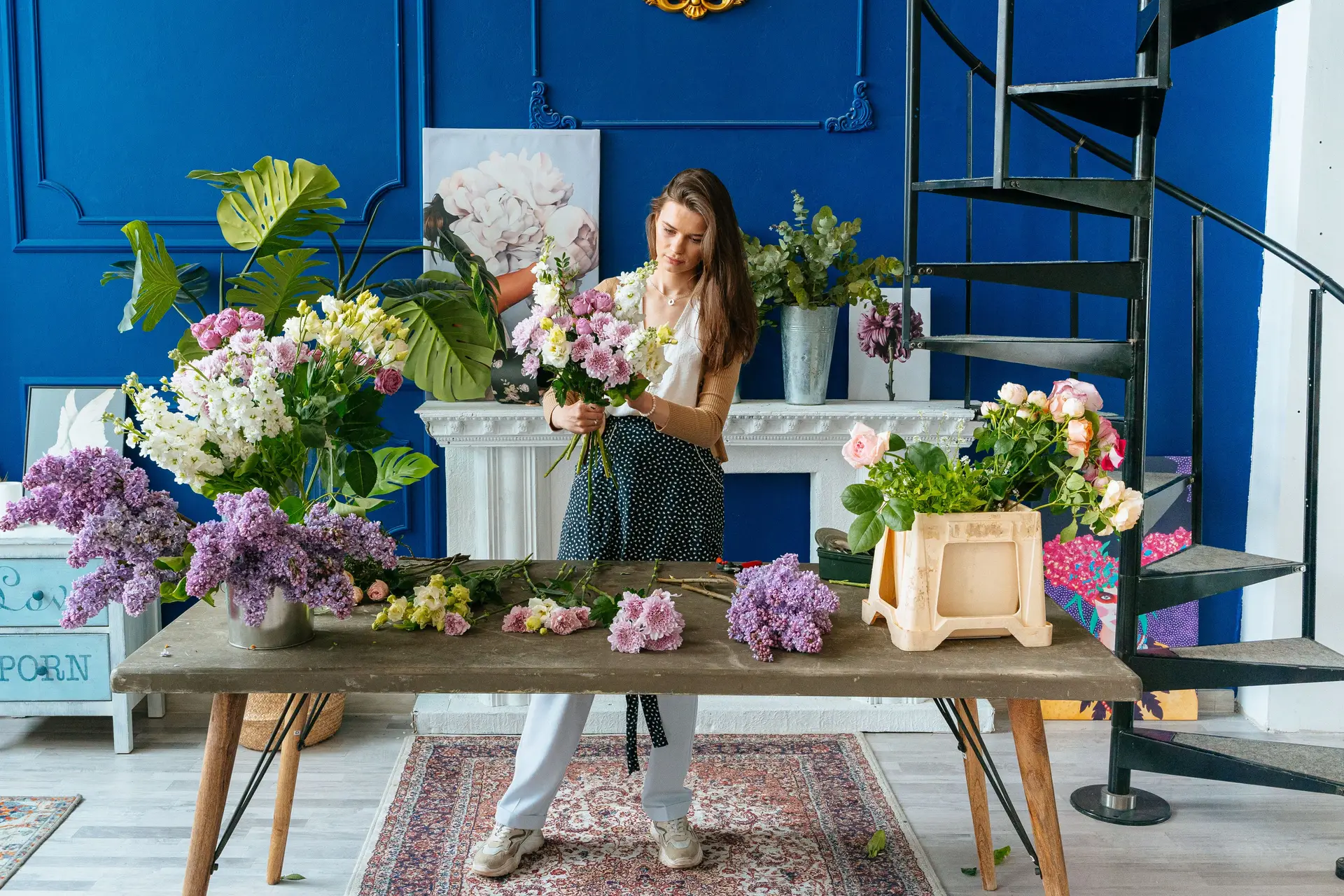 Spring Table Flowers Workshop